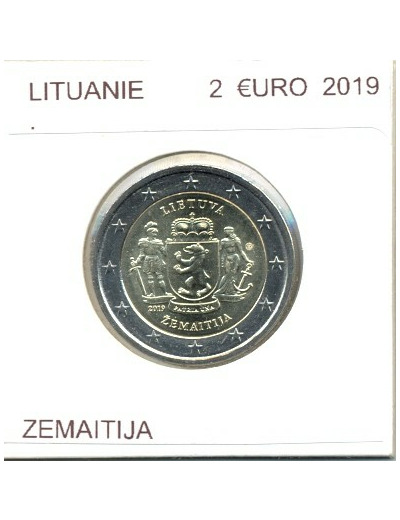 LITUANIE 2019 2 EURO COMMEMORATIVE ZEMAITIJA SUP-