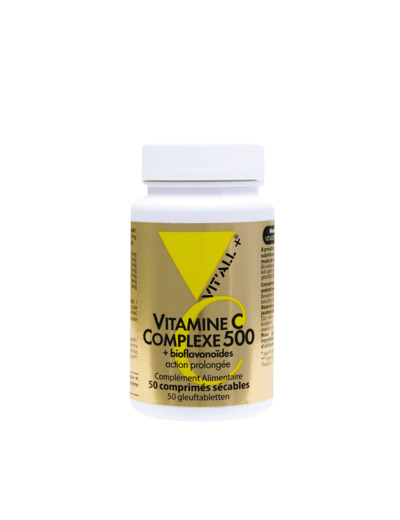 Vitamine C Ester 500-50 ou 100 comprimés-Vit'all+