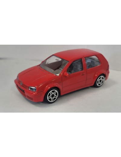 VOLKSWAGEN GOLF 1998 ROUGE BURAGO 1/43 SANS BOITE