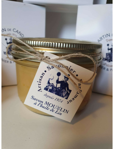Savon mou à l'huile de Lin