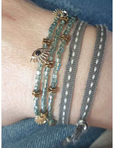 BRACELET MULTIRANGS EYE OF THE SUN