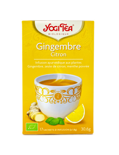 Infusion Ayurvédique Gingembre Bio 17 sachets