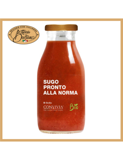 Sauce Tomate Cerise Bio "Alla Norma" 250g