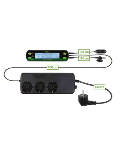 REPTILAND, Thermostat/Hygrostat digital