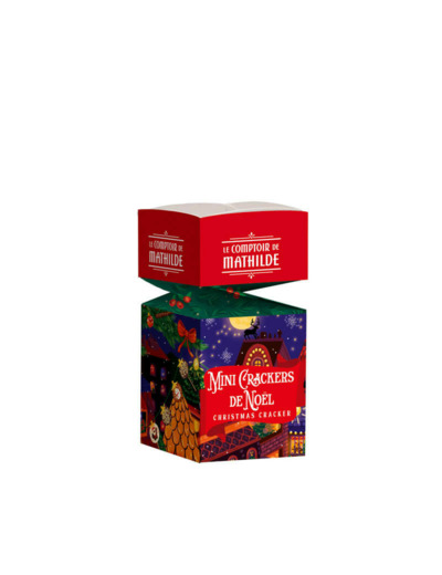 Mini Crackers de Noël 35G