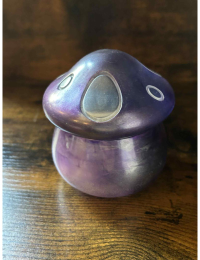 Le Champignon Cosmique : Écrin Secret en Résine