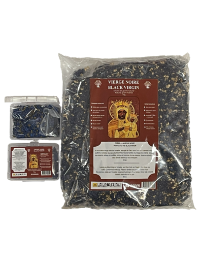 Encens en Grains Vierge Noire - Sachet de 1 Kilo