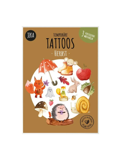 Tatouages Vegan Jeka - Automne