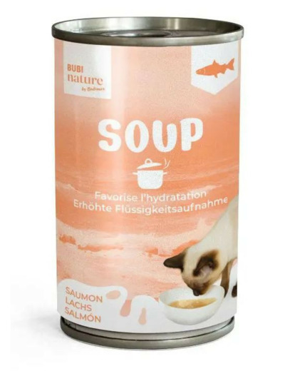 Bubi Nature Soupe au Saumon pour chat - 135g