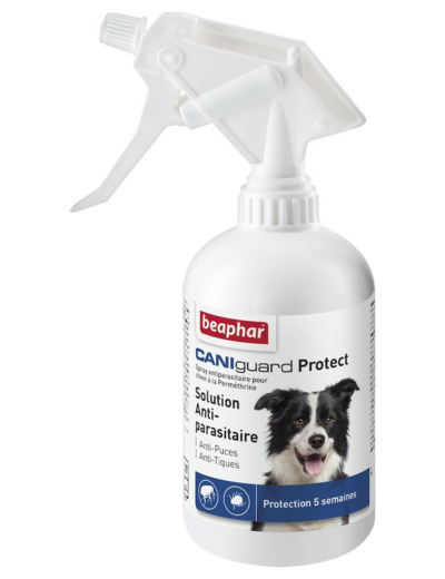 CANIguard Protect, Spray antiparasitaire pour chien à la Perméthrine - 250 ml