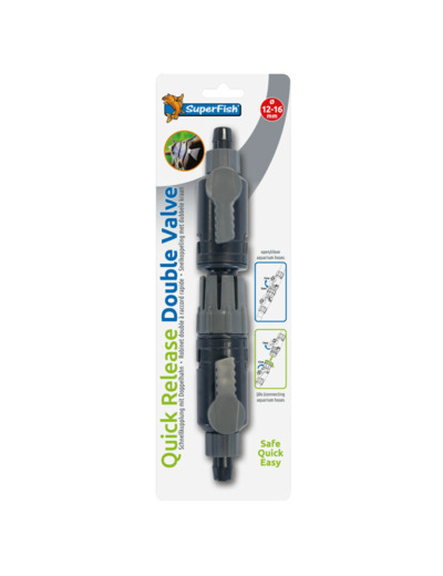 SUPERFISH, Robinet double raccord rapide 12-16mm