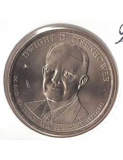 AMERIQUE (U.S.A) 1 DOLLAR 2015 P DWIGHT D. EISENHOWER SUP