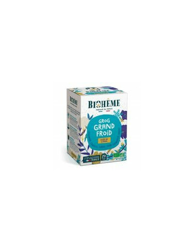 Infusion grog grand froid 20x1.2g Biohême