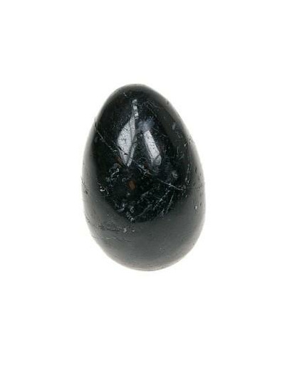 Oeuf en Tourmaline noire