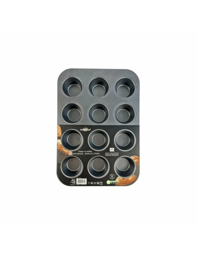 MOULE METAL 12 MUFFINS