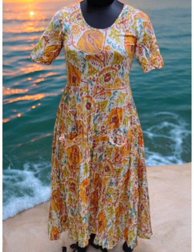 robe JESSIE coton froisé Jolie Julie