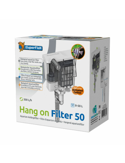 SUPERFISH, Filtre Hang On 50