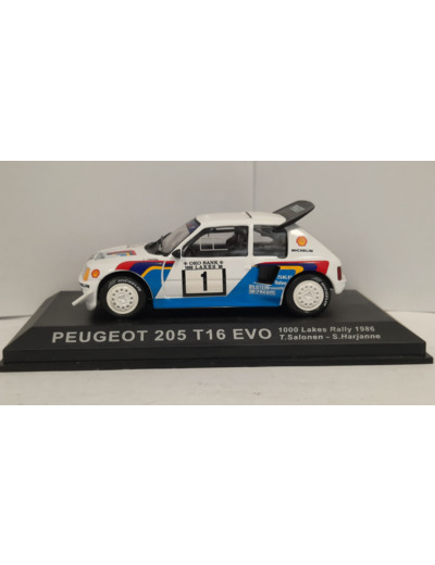 PEUGEOT 205 T16 EVO 1986 1/43