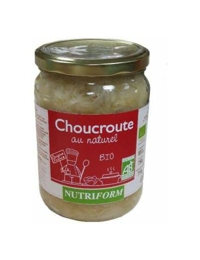 Choucroute au naturel 710g ne Nutriform