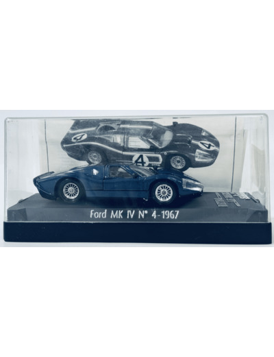 FORD MK IV  1967 Numero 4 BLEU LE MANS 1/43 SOLIDO BOITE D'ORIGINE