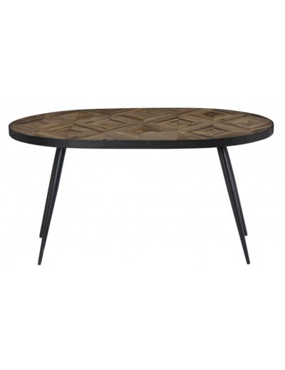 Table ovale Budapest 150x75x76cm