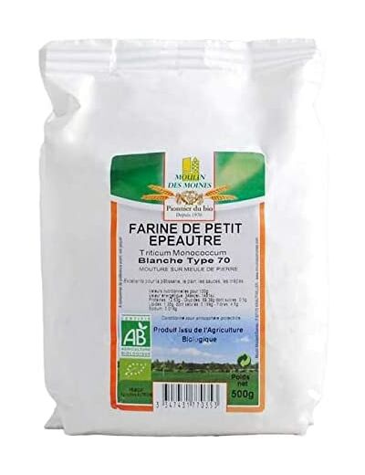 FARINE DE PETIT EPEAUTRE T70 500G Moulin des moines