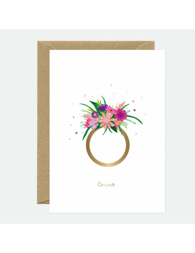 Carte  Flower Ring - All the ways to say