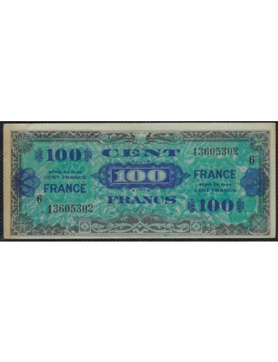 FRANCE 100 FRANCS FRANCE Type 1945 SERIE 6 TTB+ 302