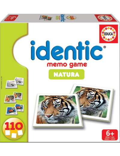Jeu de mémoire - EDUCA - Identic Natura