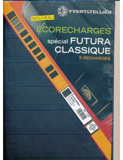 RECHARGES FUTURA ECORECHARGES 6 bandes recto-verso 1795