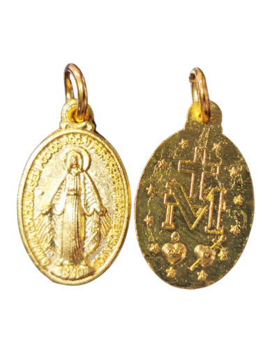 Médaille en Laiton 17mm - MIRACULEUSE