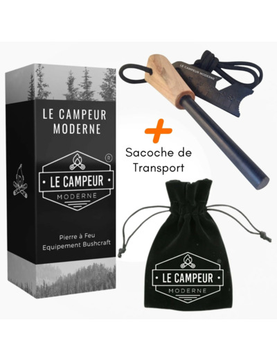 Pierre à feu de survie Le Campeur Moderne |