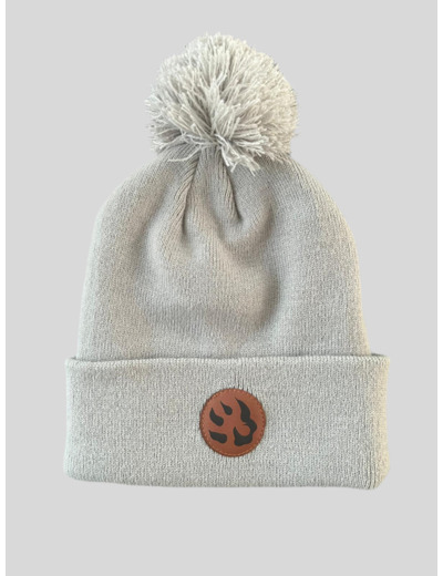 Bonnet à pompon patte de chien en maille fine – Malabar Manufacture