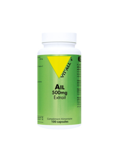 Ail, extrait-500mg-100 capsules-Vit'all+