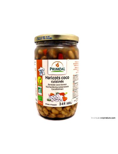 Haricots Coco Cuisinés Bio 680g