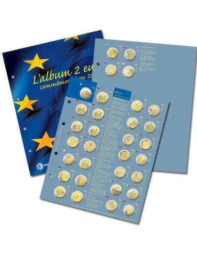 RECHARGE 2 EURO COMMEMORATIVES 2017 (Yvert)