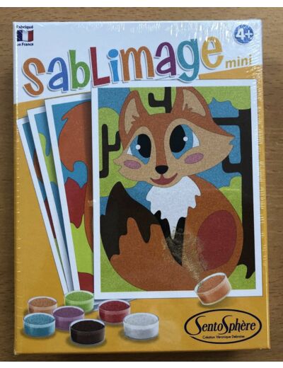 SABLIMAGE MINI ANIMAUX DES BOIS 8103 DE CHEZ SENTOSPHERE