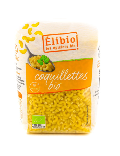 Coquillettes Blanches Bio 500g