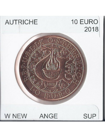 AUTRICHE 2018 10 EURO  ANGE  SUP