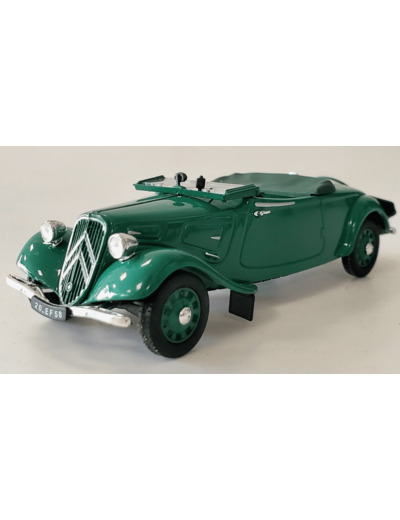 CITROEN TRACTION 11BL CABRIOLET 1938 1/43 SANS BOITE