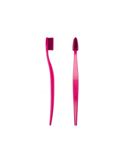 Brosse à dents medium souple écologique adulte ROSE