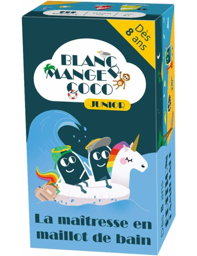 Blanc-manger Coco Junior : La maîtresse en maillot de bain