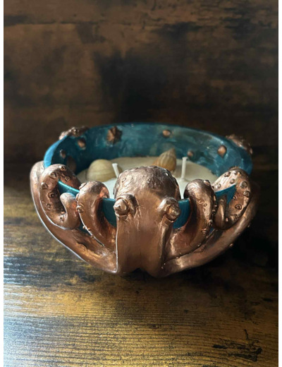 Le Secret du Kraken : Bougie Beauté des Îles