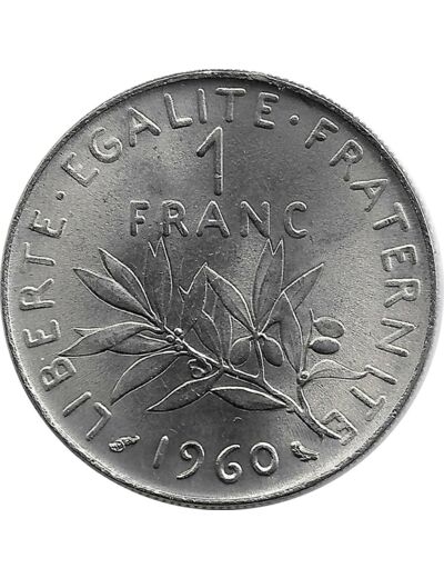 FRANCE 1 FRANC ROTY 1960 SUP-