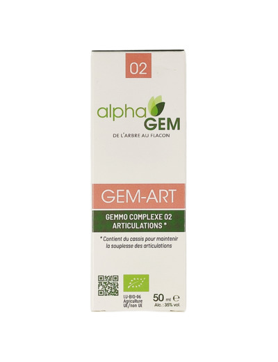 Complexe de Gemmotherapie Gem-Art 50mL Bio