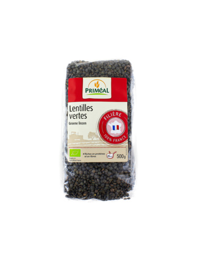 Lentilles Vertes Bio 500g