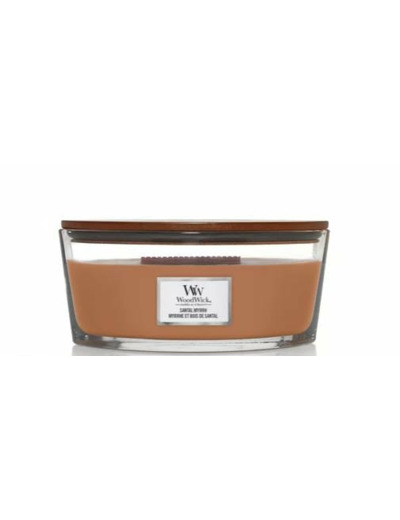 WOODWICK ELLIPSE MYRRHE ET BOIS DE SANTAL
