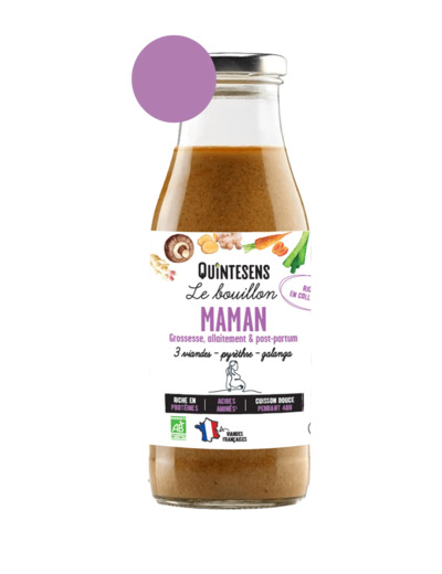 Bouillon Maman Bio-240ml-Quintesens-Grossesse, Allaitement et Post-Partum