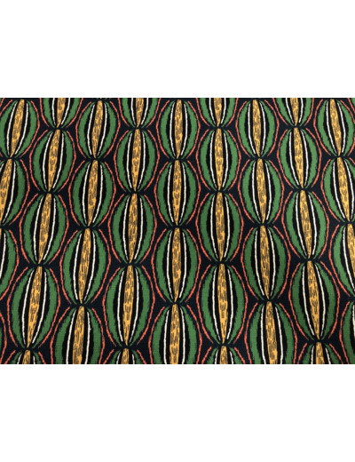 Tissu exterieur outdoor Big Manioc laize 150cm déperlant