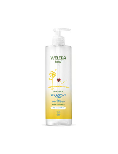 Gel lavant corps et cheveux au Calendula bébé 400ml